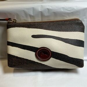 Dooney & Bourke Zebra Cosmetic Bag